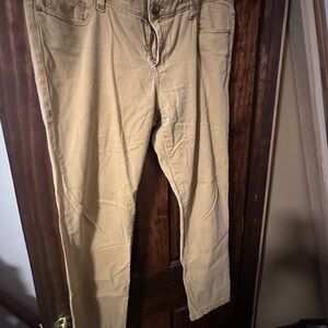 CAbi Women’s Khaki Chinos Jeans